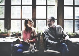Two People Talking